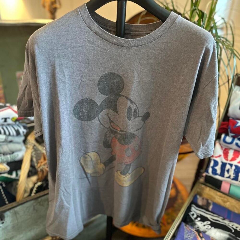 lavender gray mickey mouse graphic